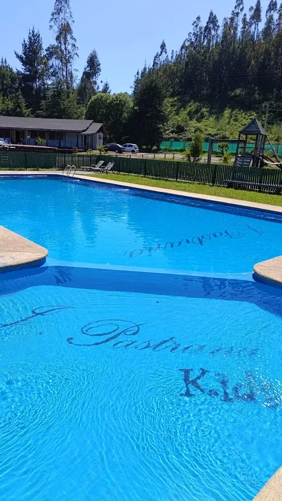 Primer plano de la piscina de La Pastrana